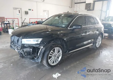 2018 Audi Q5 2.0T Premium z USA, uszkodzony, nr VIN WA1BNAFY6J2175009